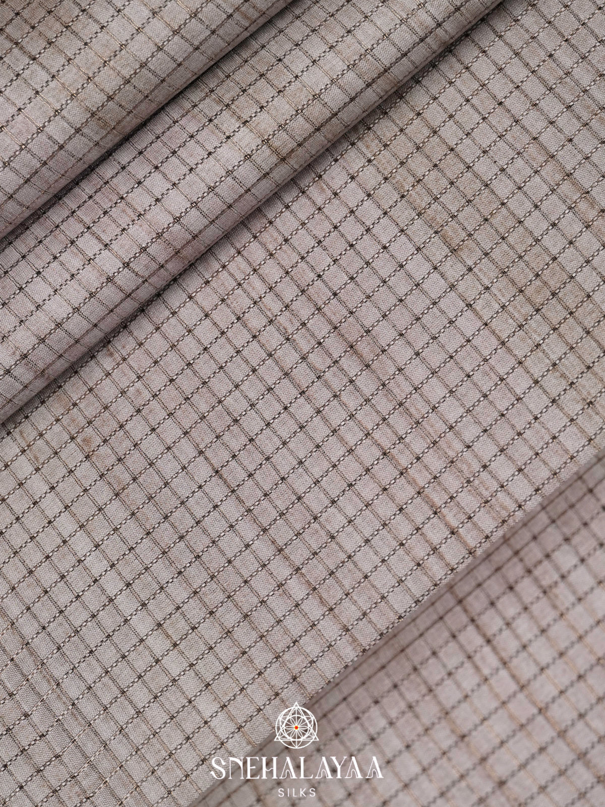 Grey Tussar Saree