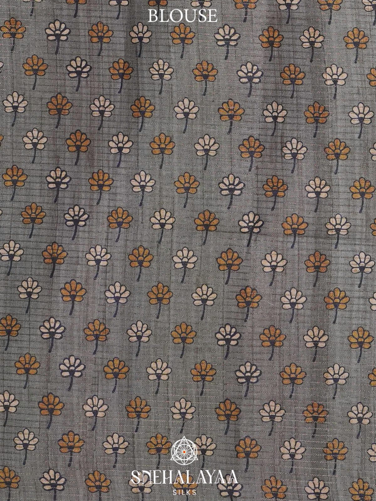 Pale Pink Tussar Saree