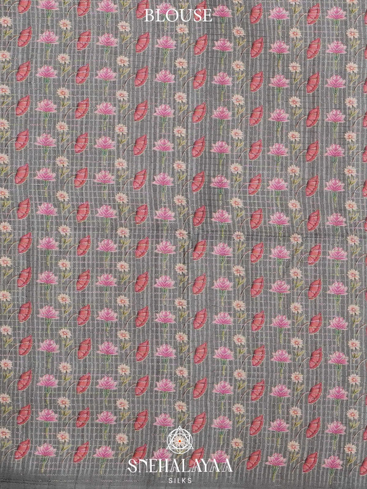 Beige Tussar Saree