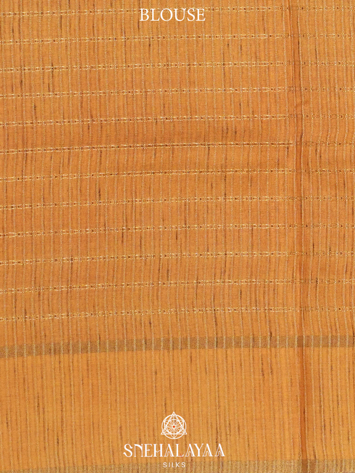Yellow Tussar Saree