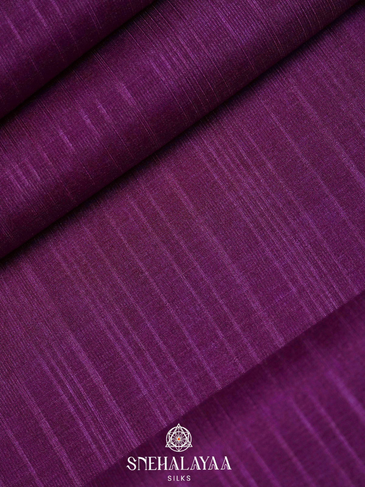 Purple Tussar Saree
