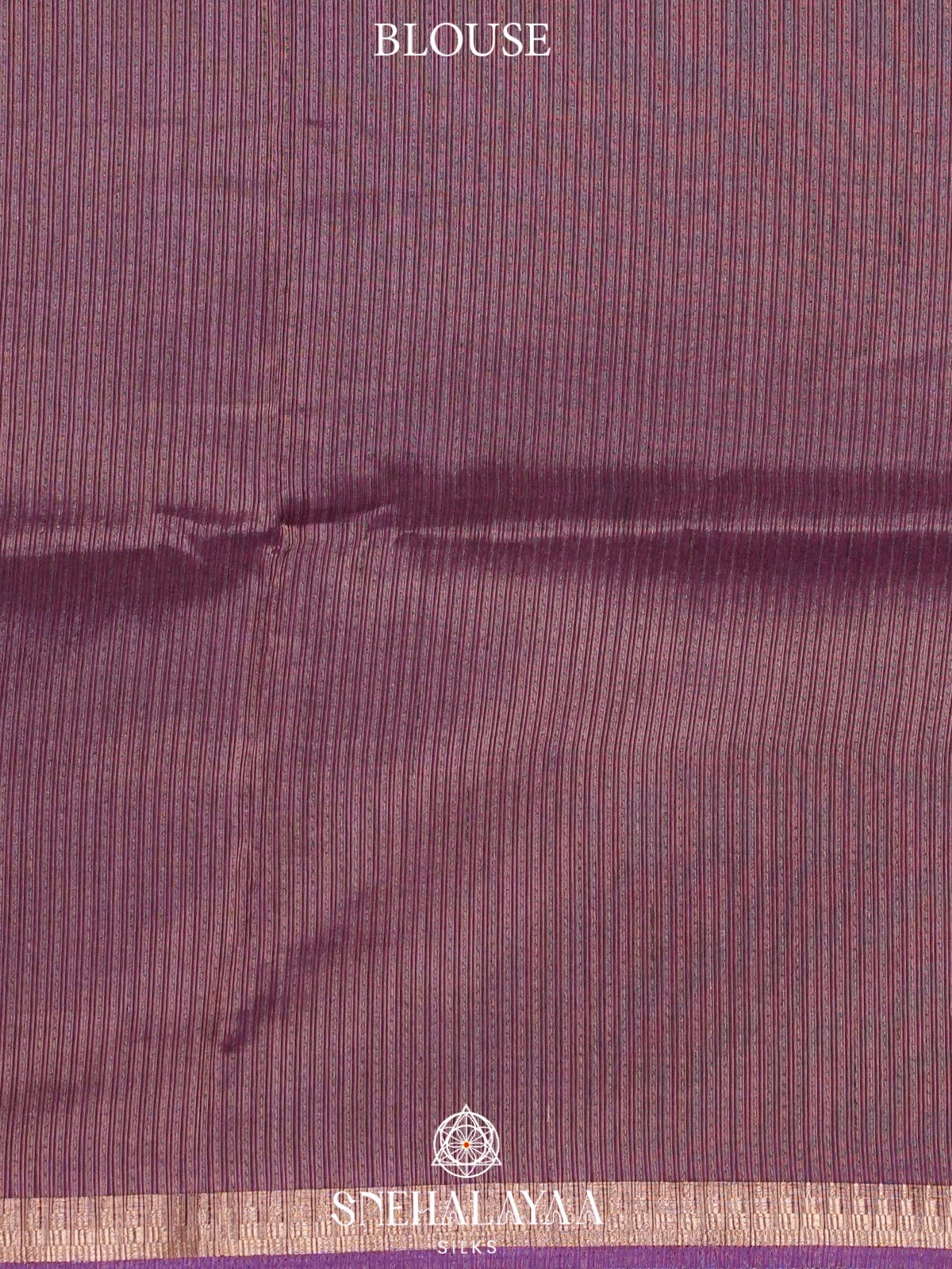 Purple Tussar Saree