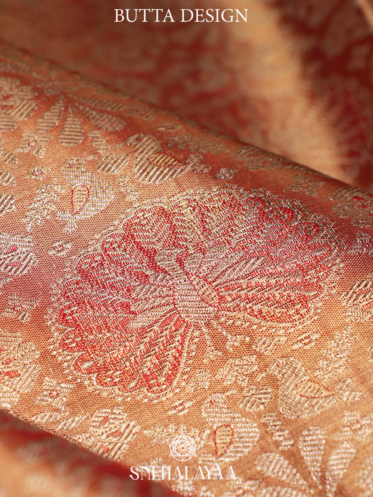 Peach  Kanjivaram Silk Saree
