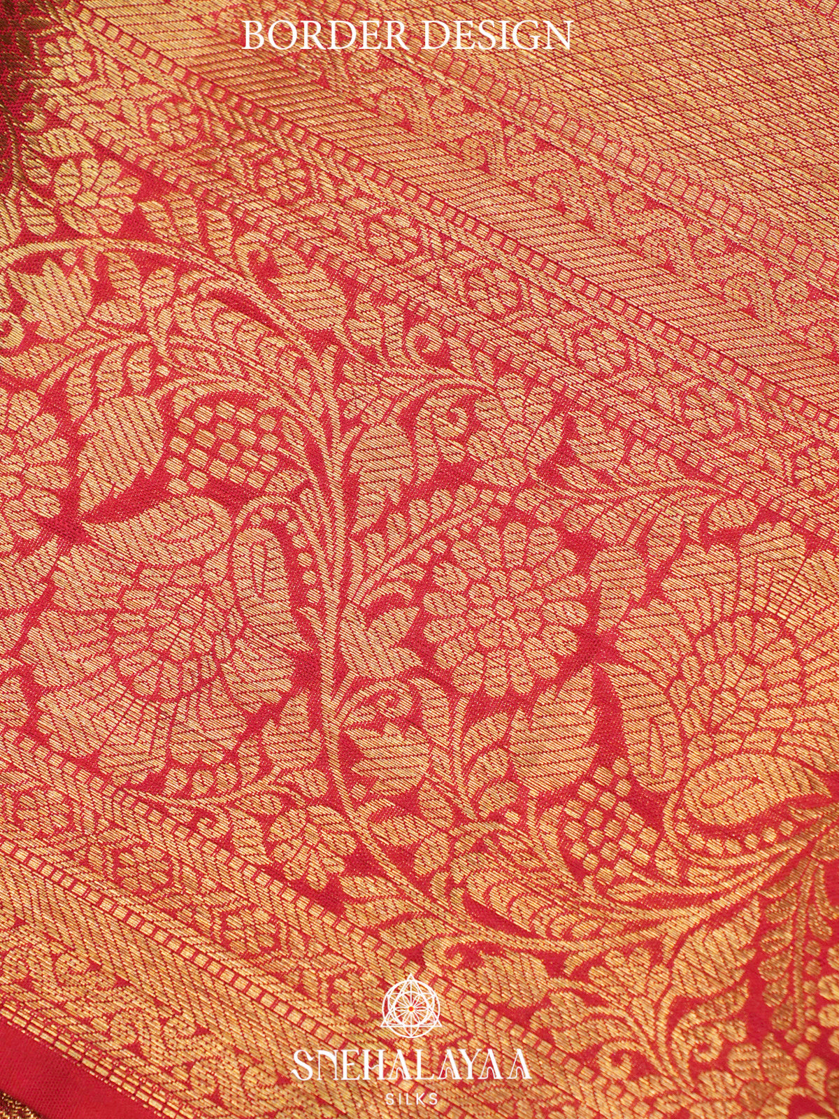 Pale Orange  Kanjivaram Silk Saree