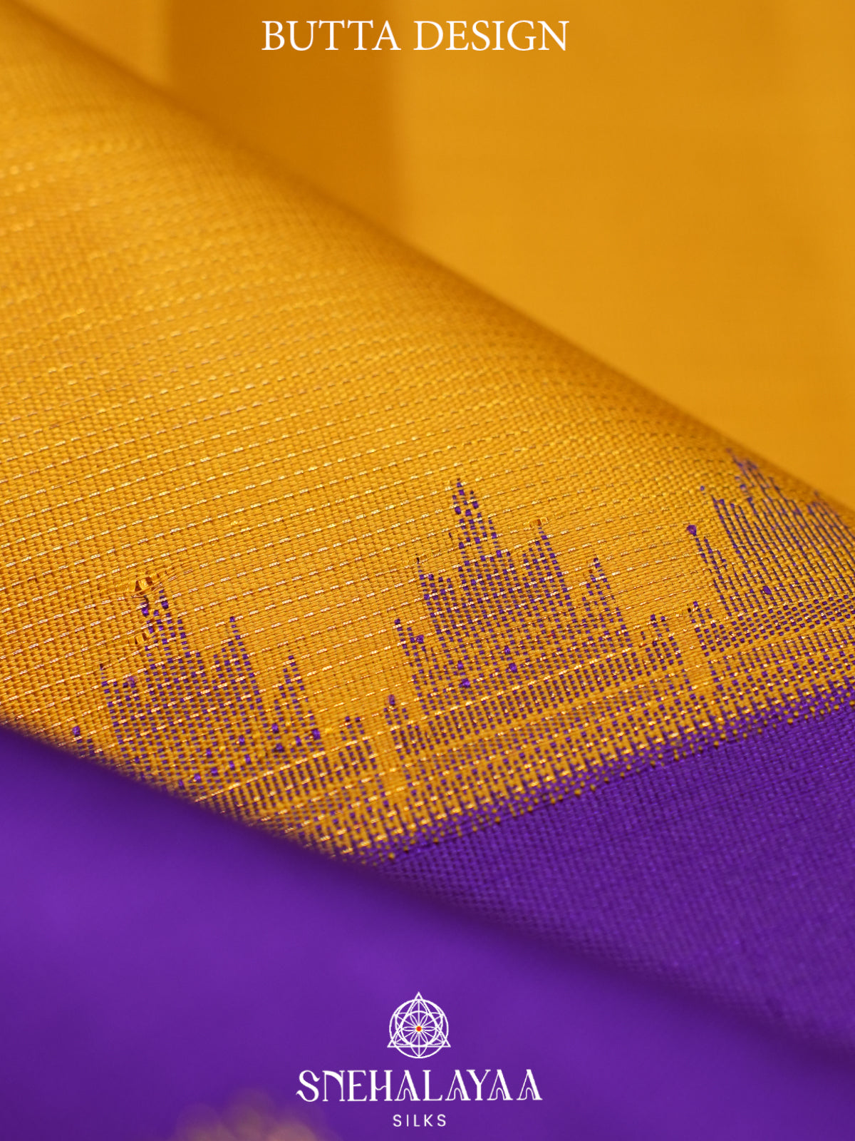 Mango Yellow Kanjivaram Silk Saree