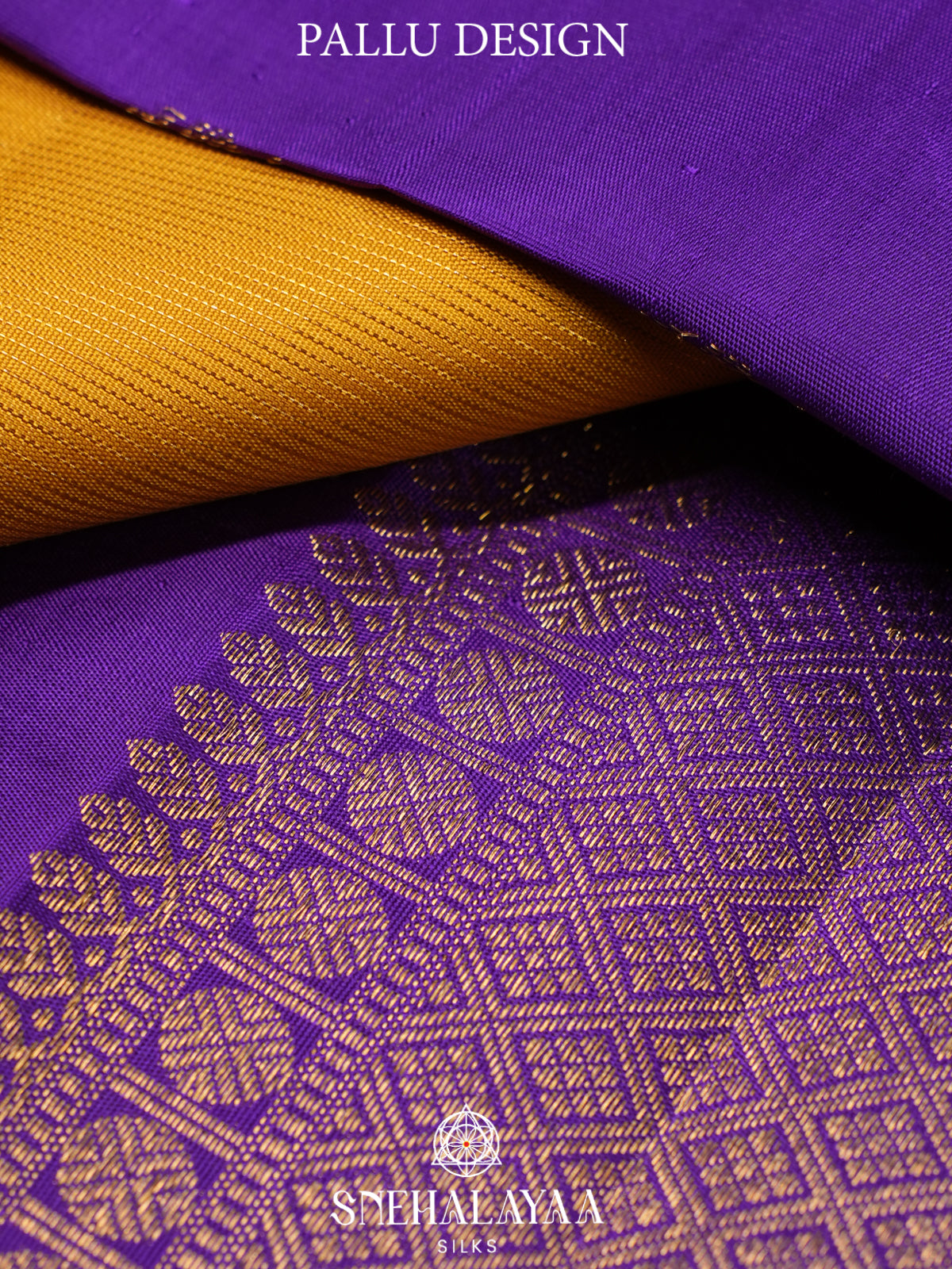 Mango Yellow Kanjivaram Silk Saree