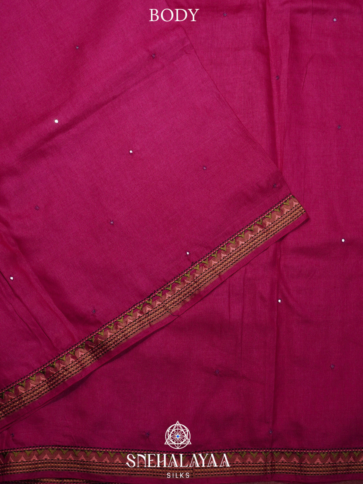 Pink Tussar Saree