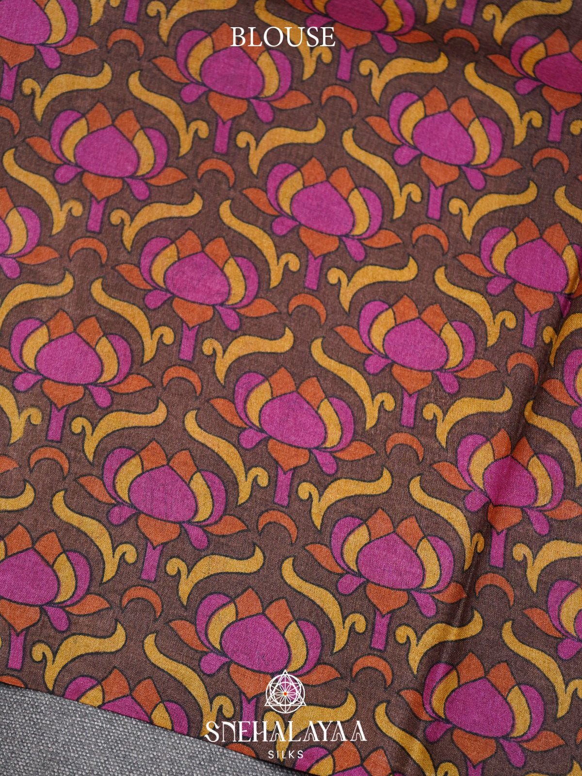 Pink  Tussar Saree