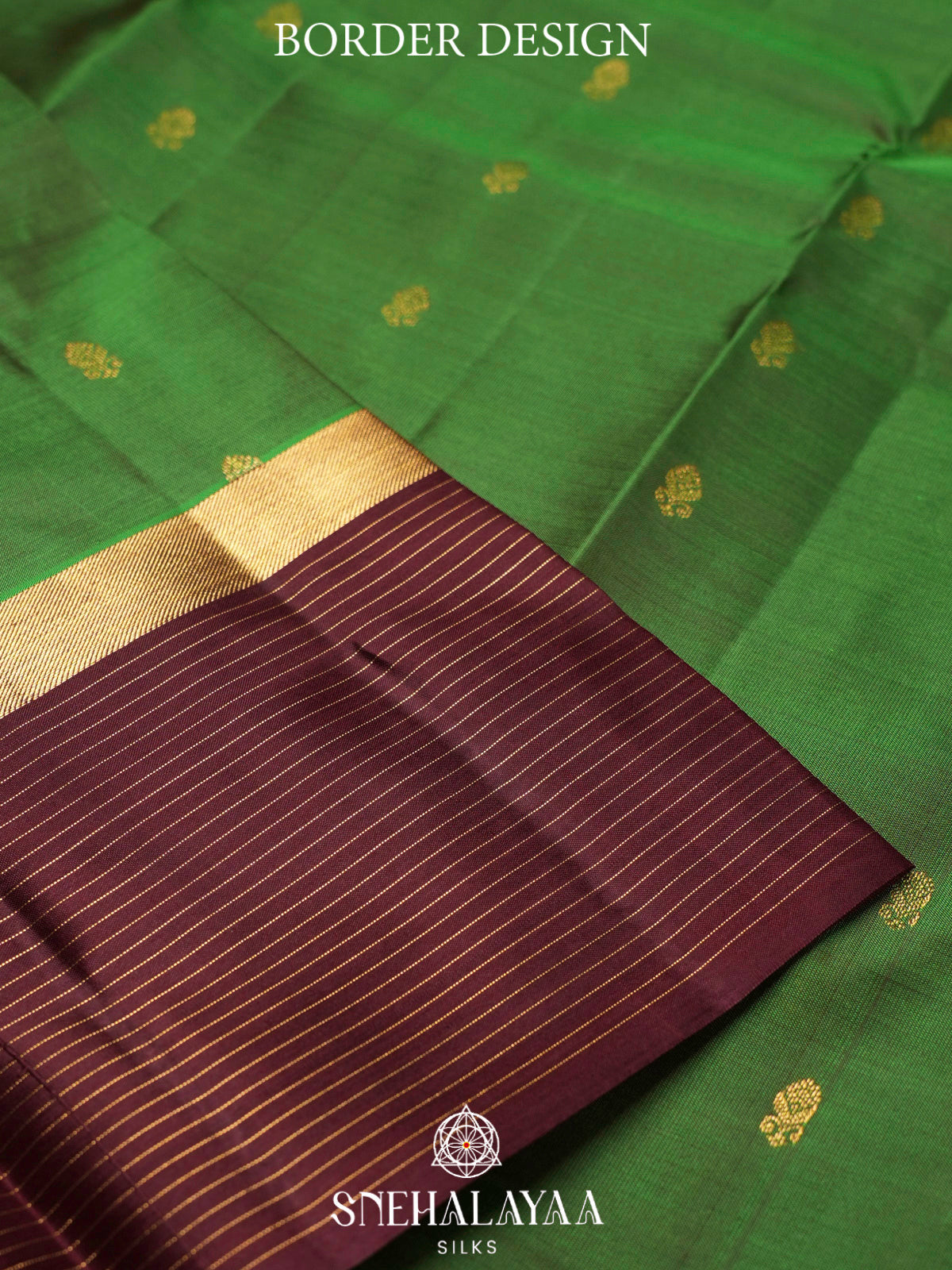 Emerald Green  Kanjivaram Silk Saree