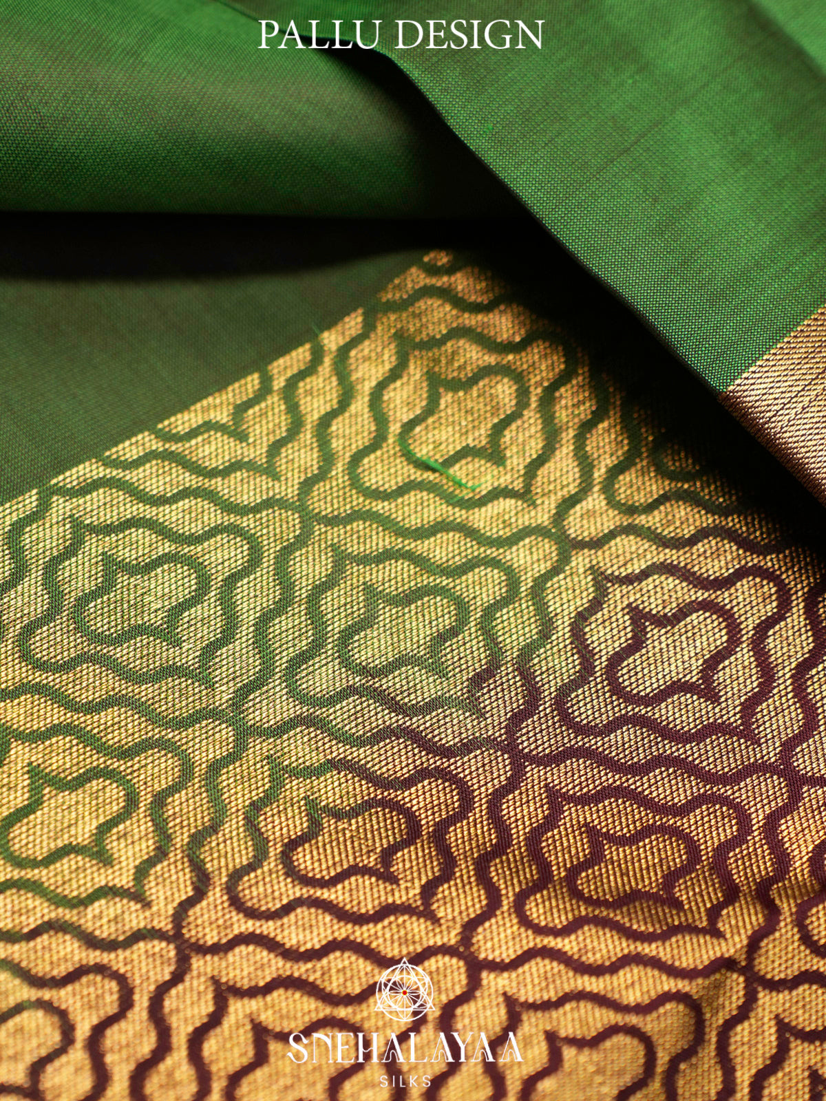 Emerald Green  Kanjivaram Silk Saree