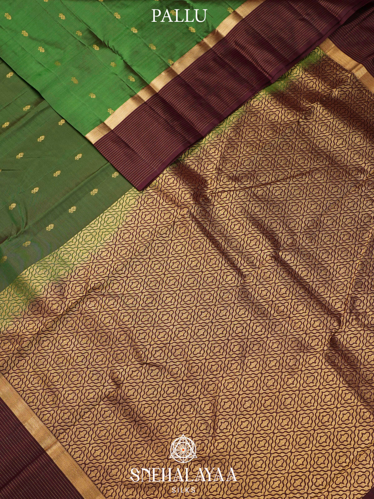 Emerald Green  Kanjivaram Silk Saree