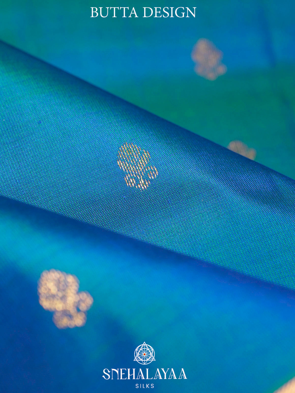 Peacock Blue  Kanjivaram Silk Saree