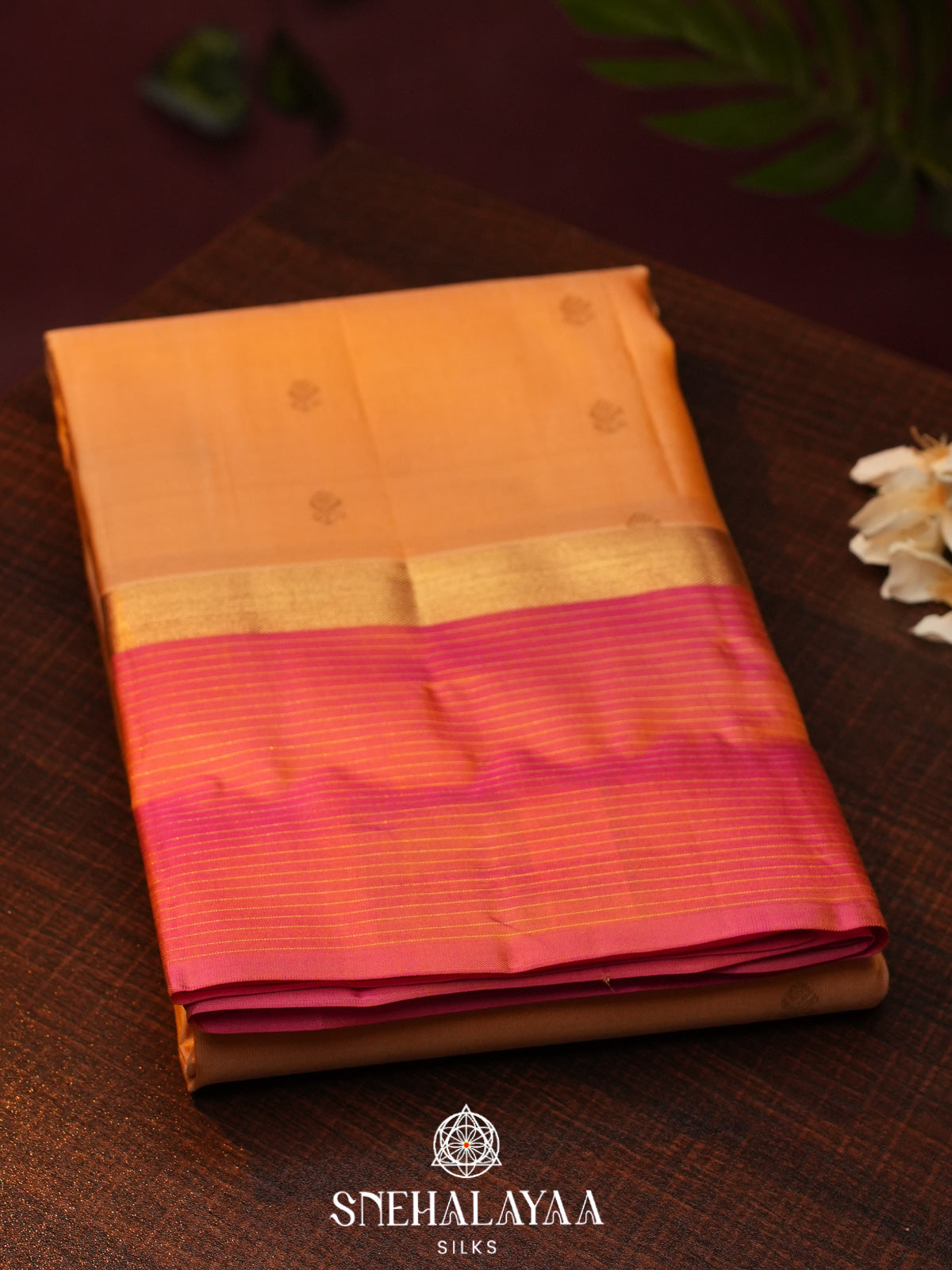 Yellow  Kanjivaram Silk Saree