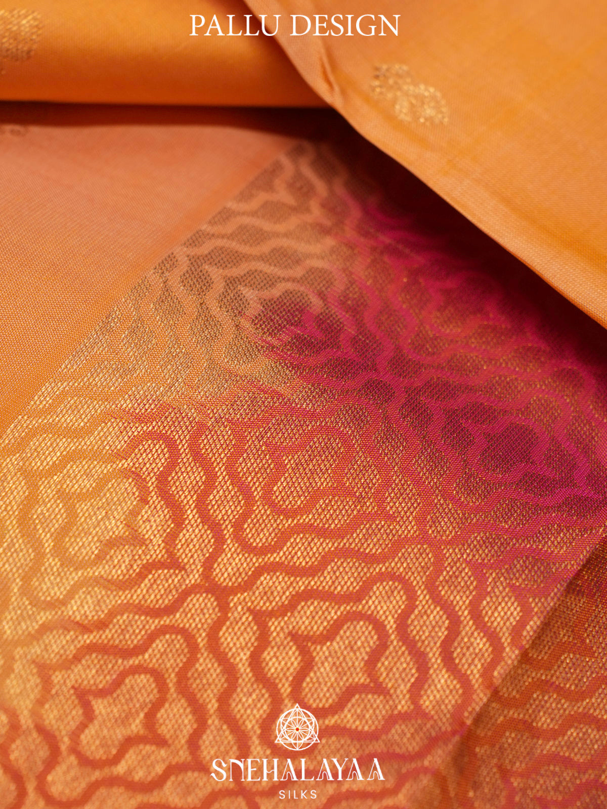 Yellow  Kanjivaram Silk Saree