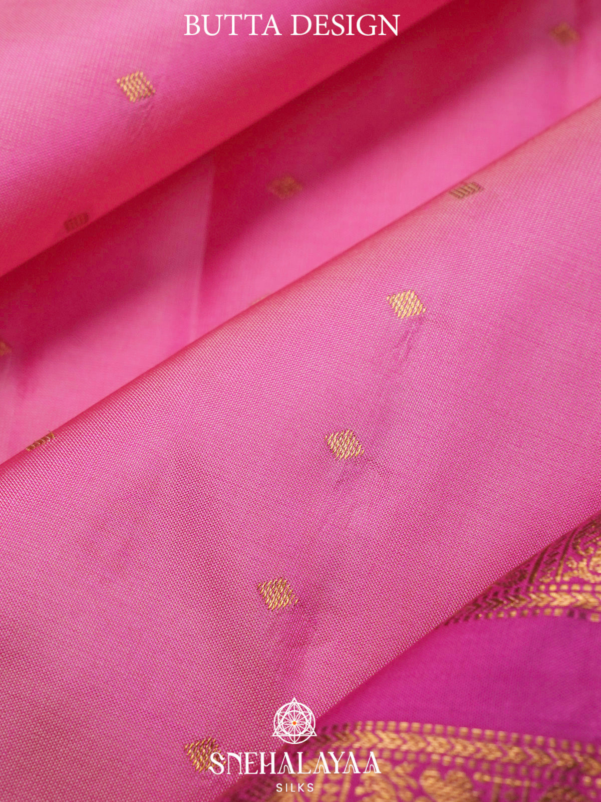 Pink  Kanjivaram Silk Saree
