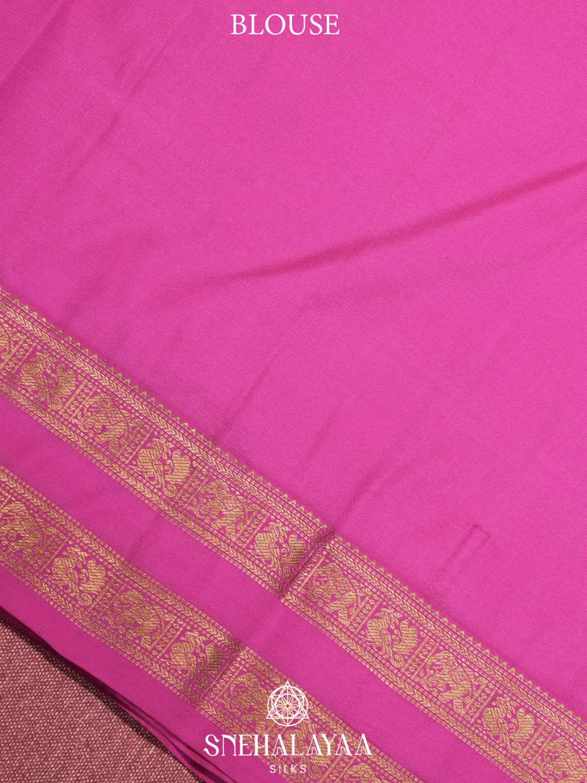 Pink  Kanjivaram Silk Saree