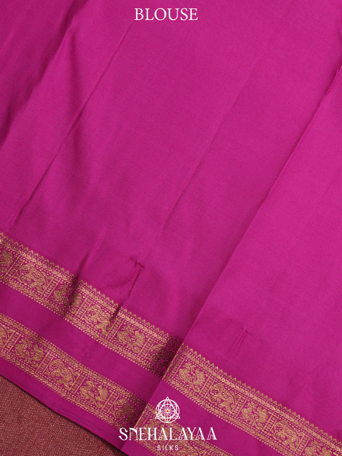Rani Pink  Kanjivaram Silk Saree