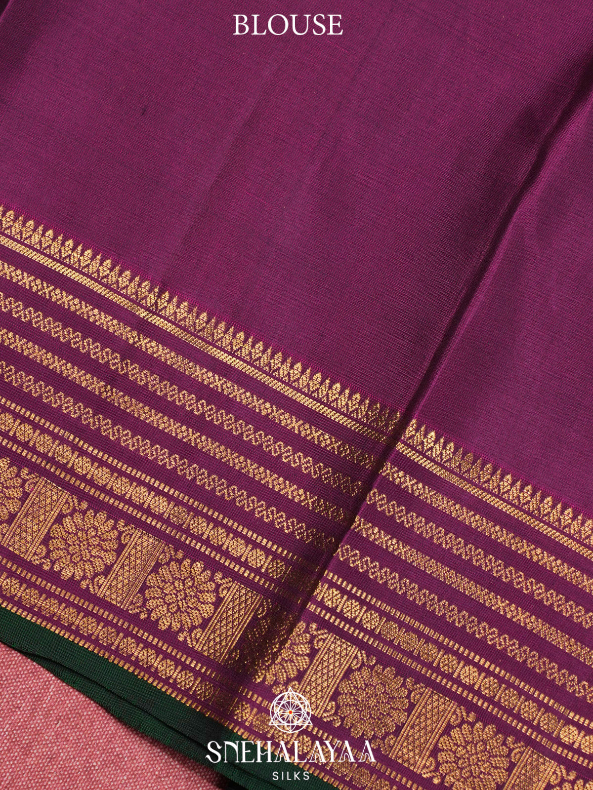 Grey  Kanjivaram Silk Saree