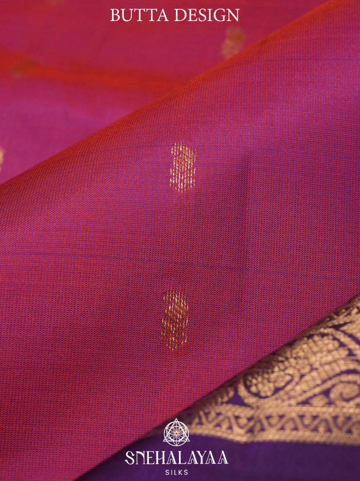 Magenta  Kanjivaram Silk Saree
