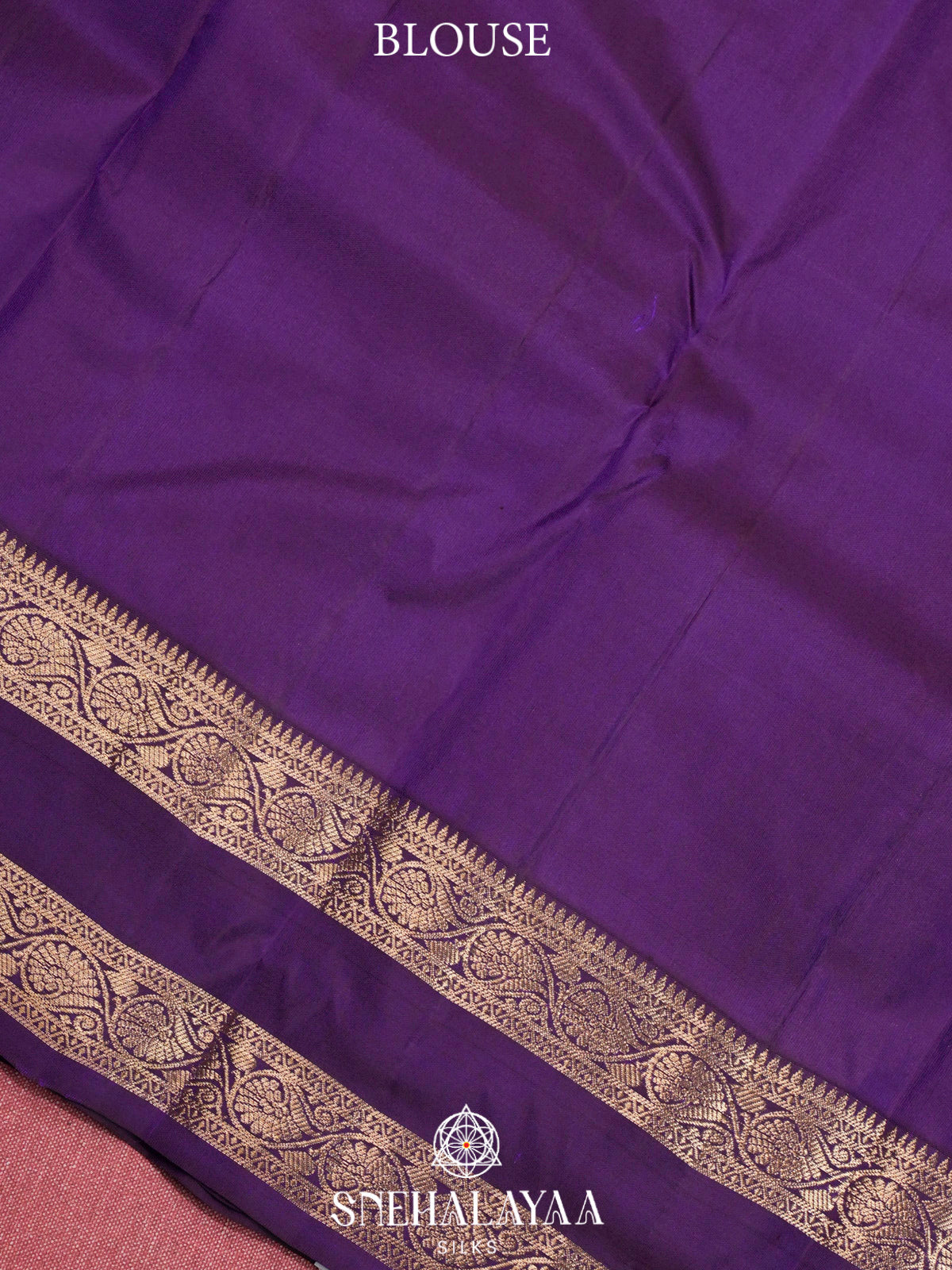 Magenta  Kanjivaram Silk Saree