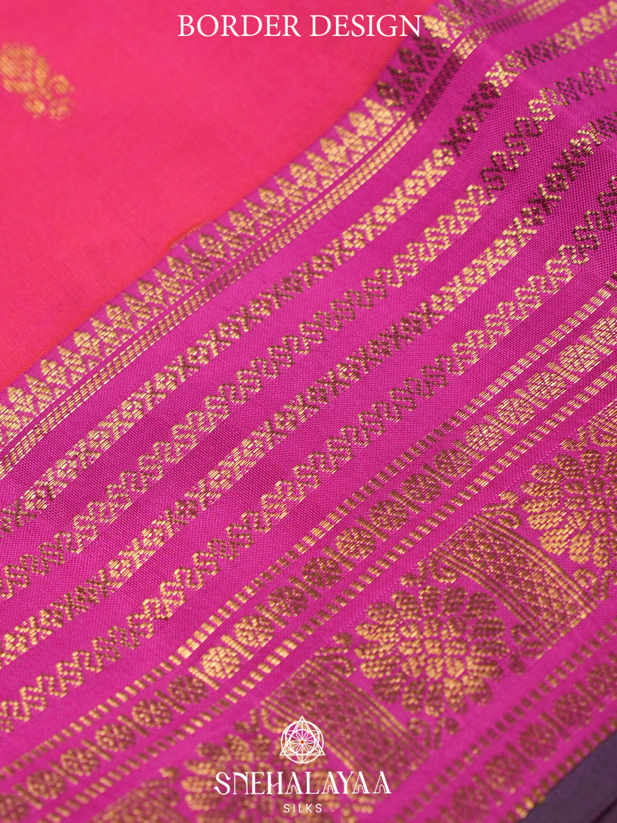 Pink  Kanjivaram Silk Saree