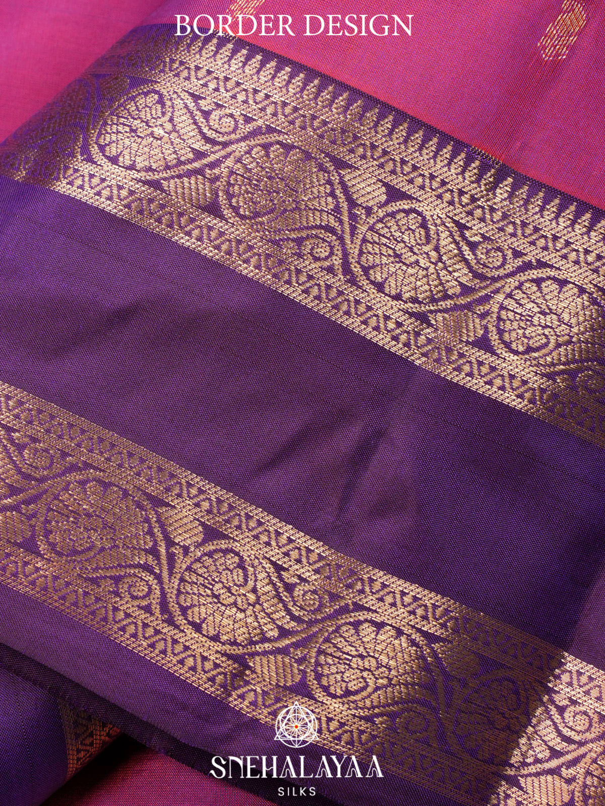 Magenta  Kanjivaram Silk Saree
