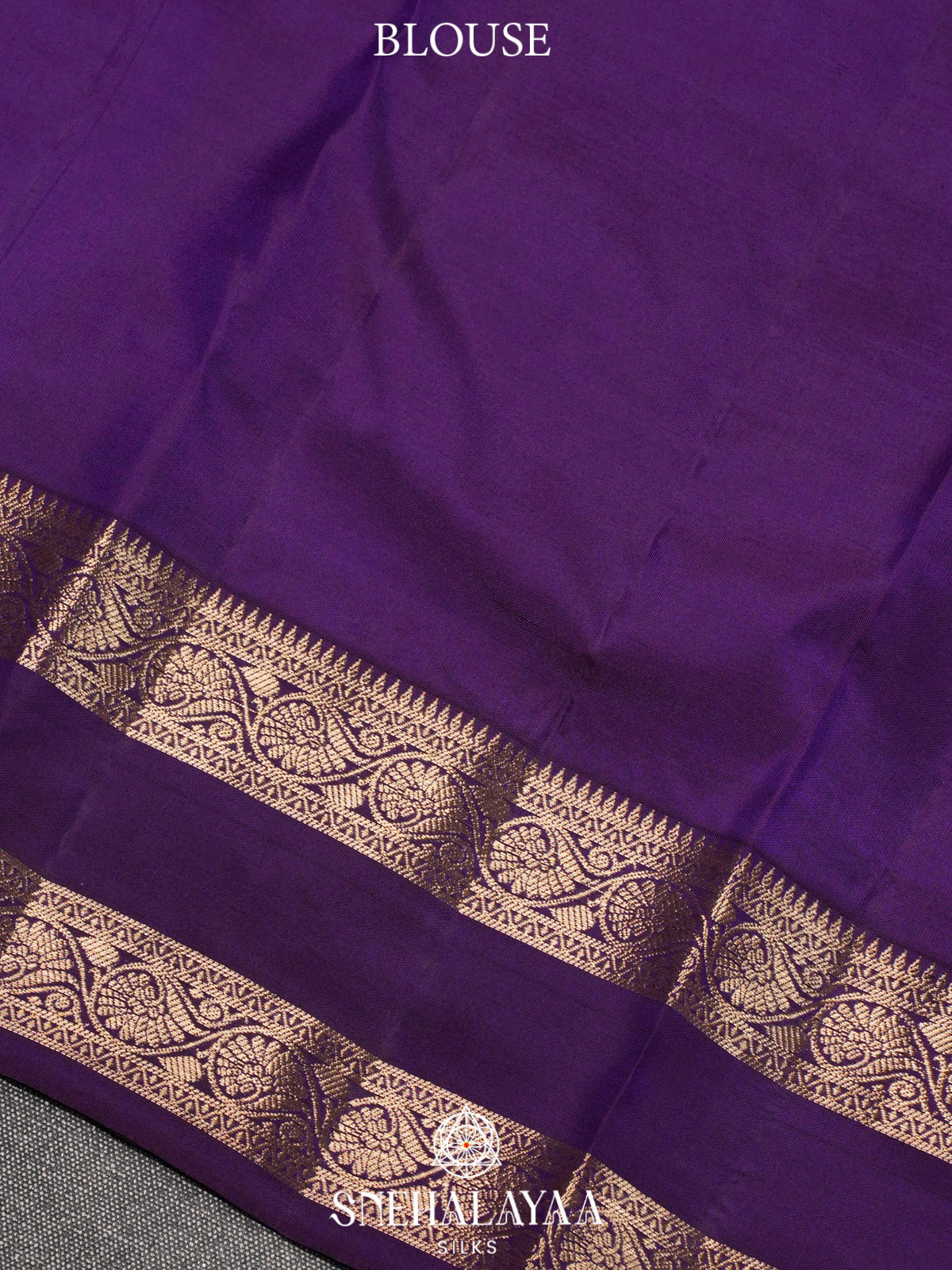 Magenta  Kanjivaram Silk Saree