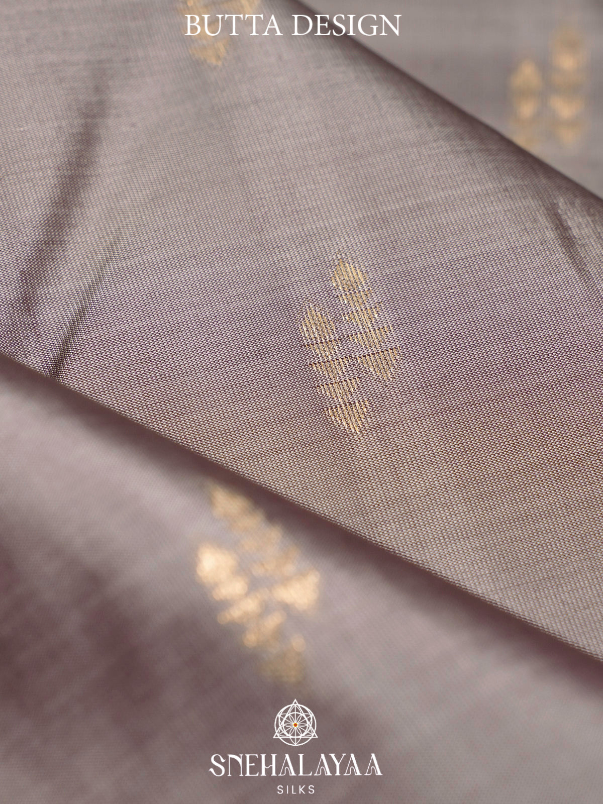 Grey  Kanjivaram Silk Saree