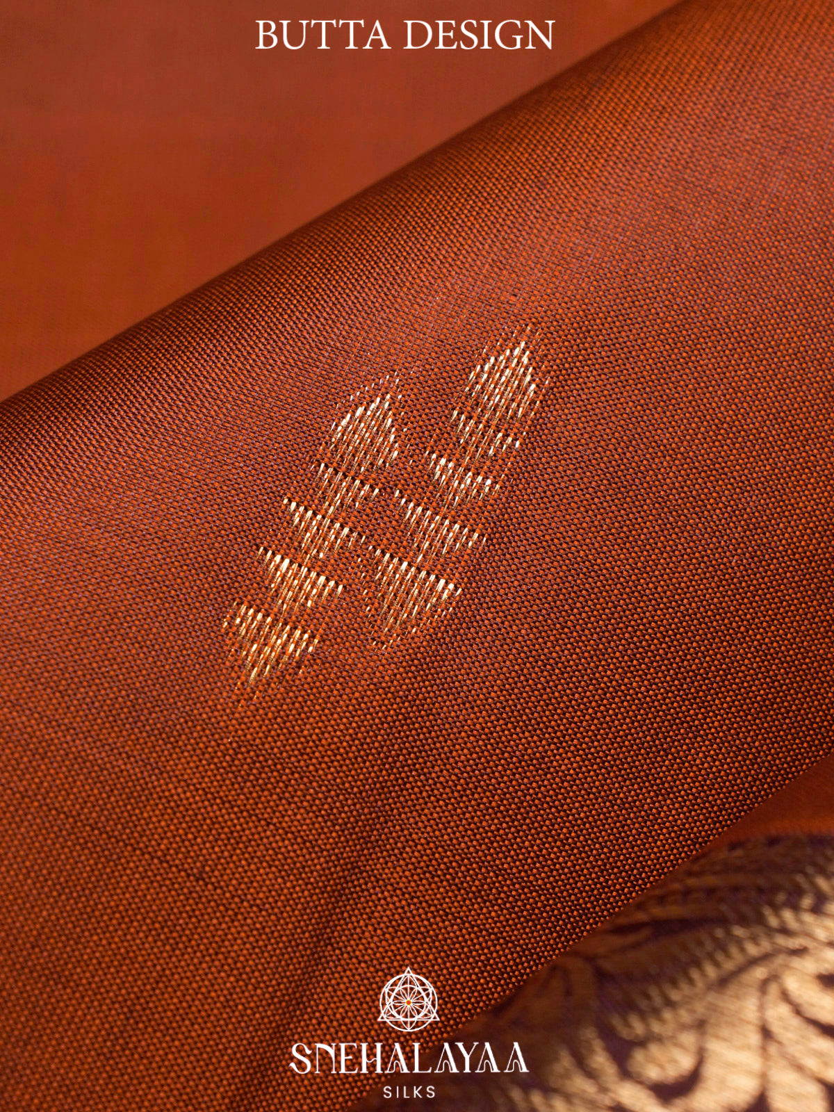 Brown  Kanjivaram Silk Saree