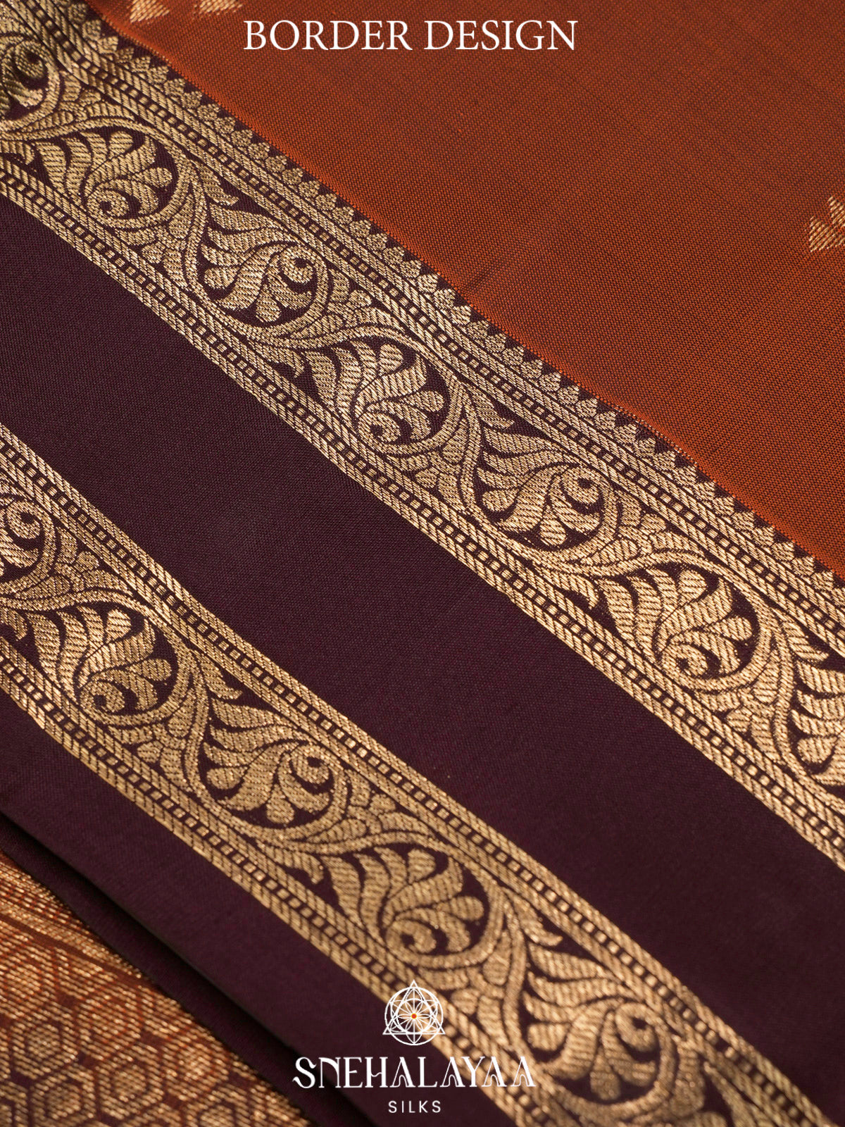Brown  Kanjivaram Silk Saree