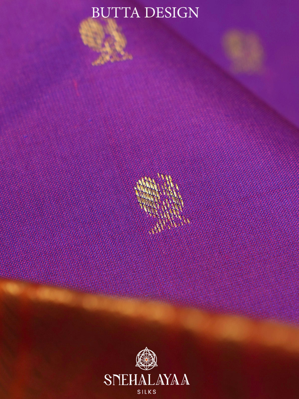 Violet  Kanjivaram Silk Saree