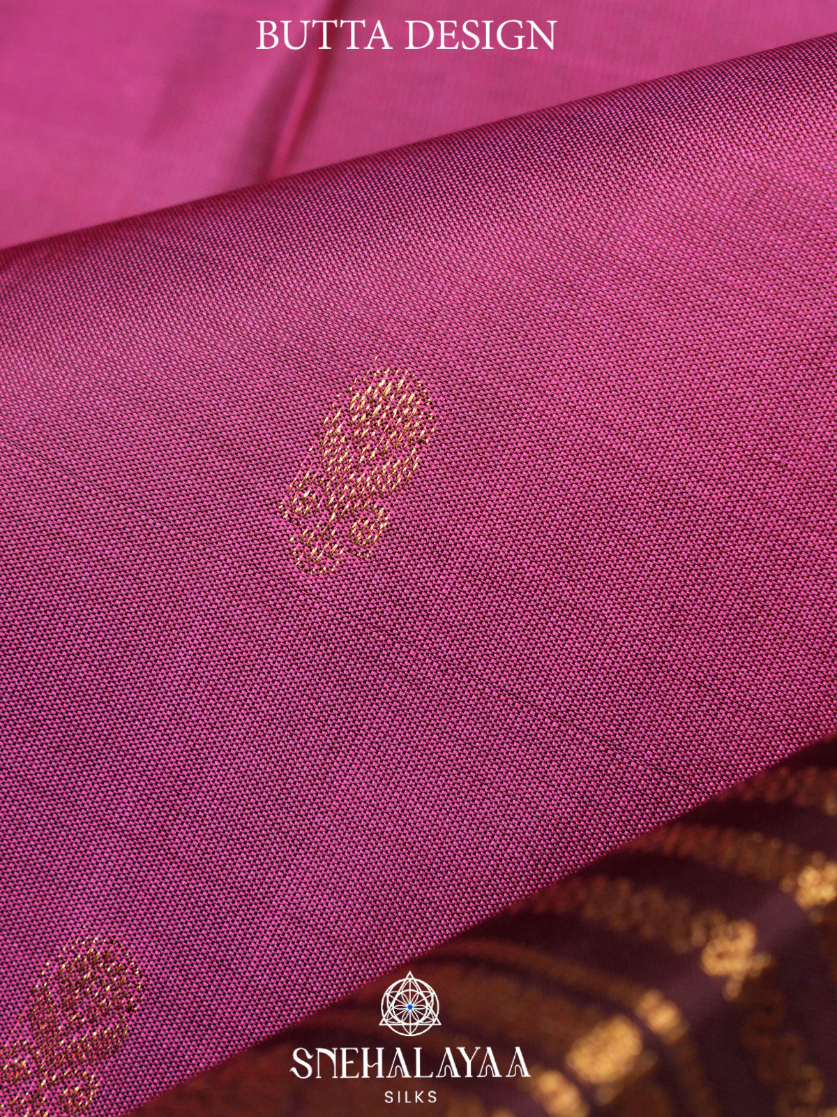 Pink  Kanjivaram Silk Saree