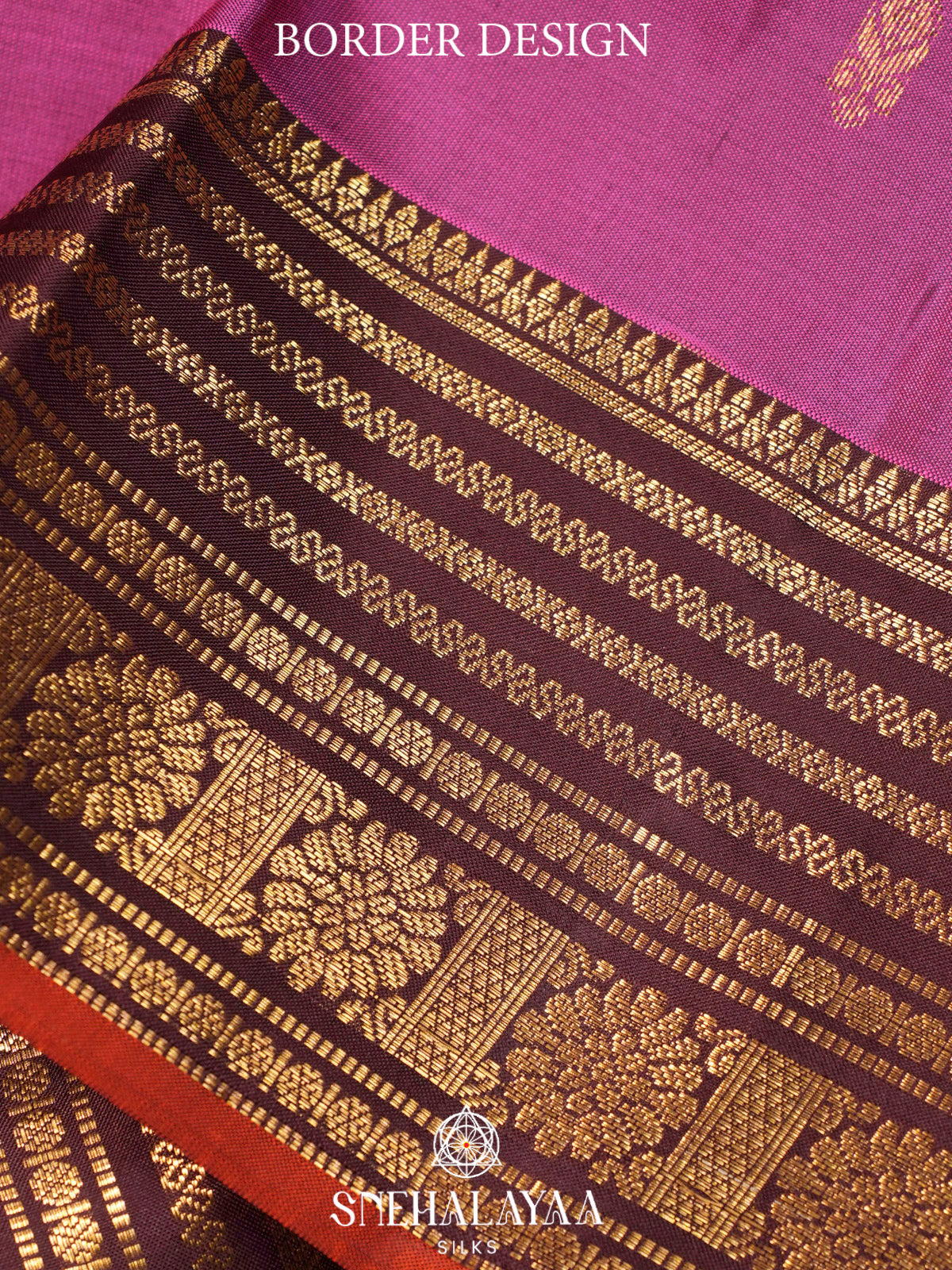 Pink  Kanjivaram Silk Saree