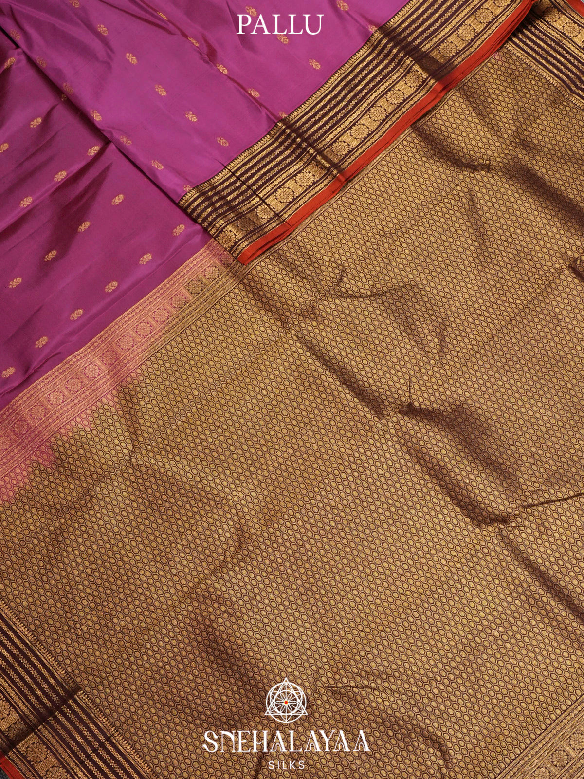 Pink  Kanjivaram Silk Saree