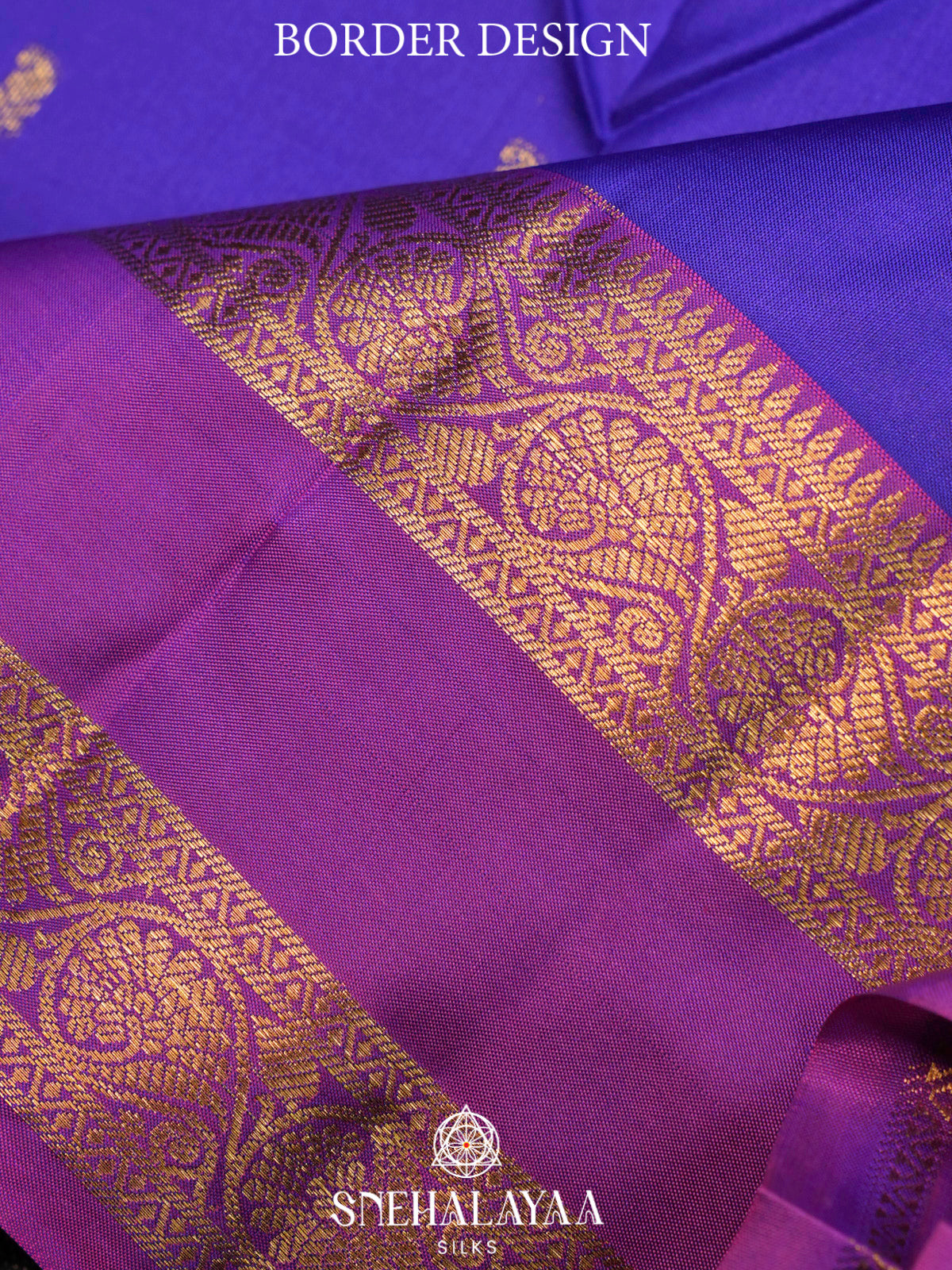 Royal Blue  Kanjivaram Silk Saree