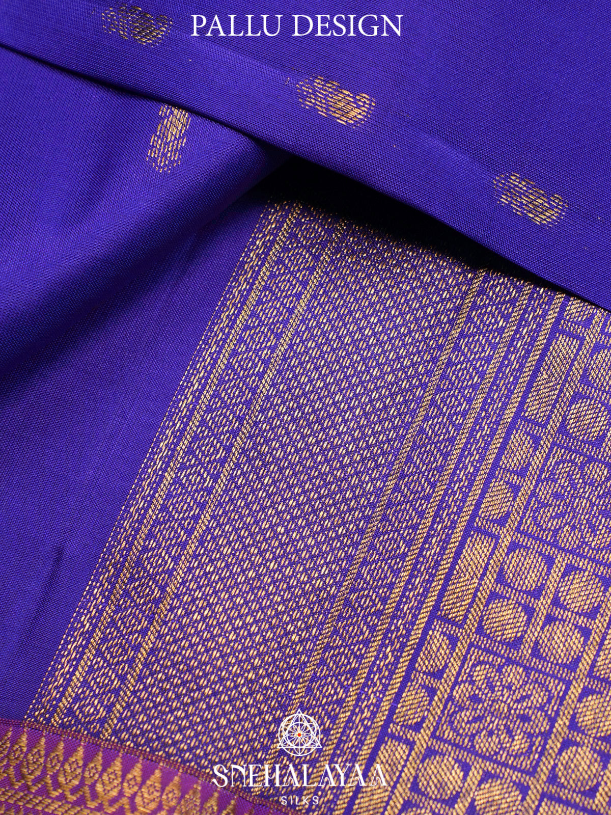 Royal Blue  Kanjivaram Silk Saree