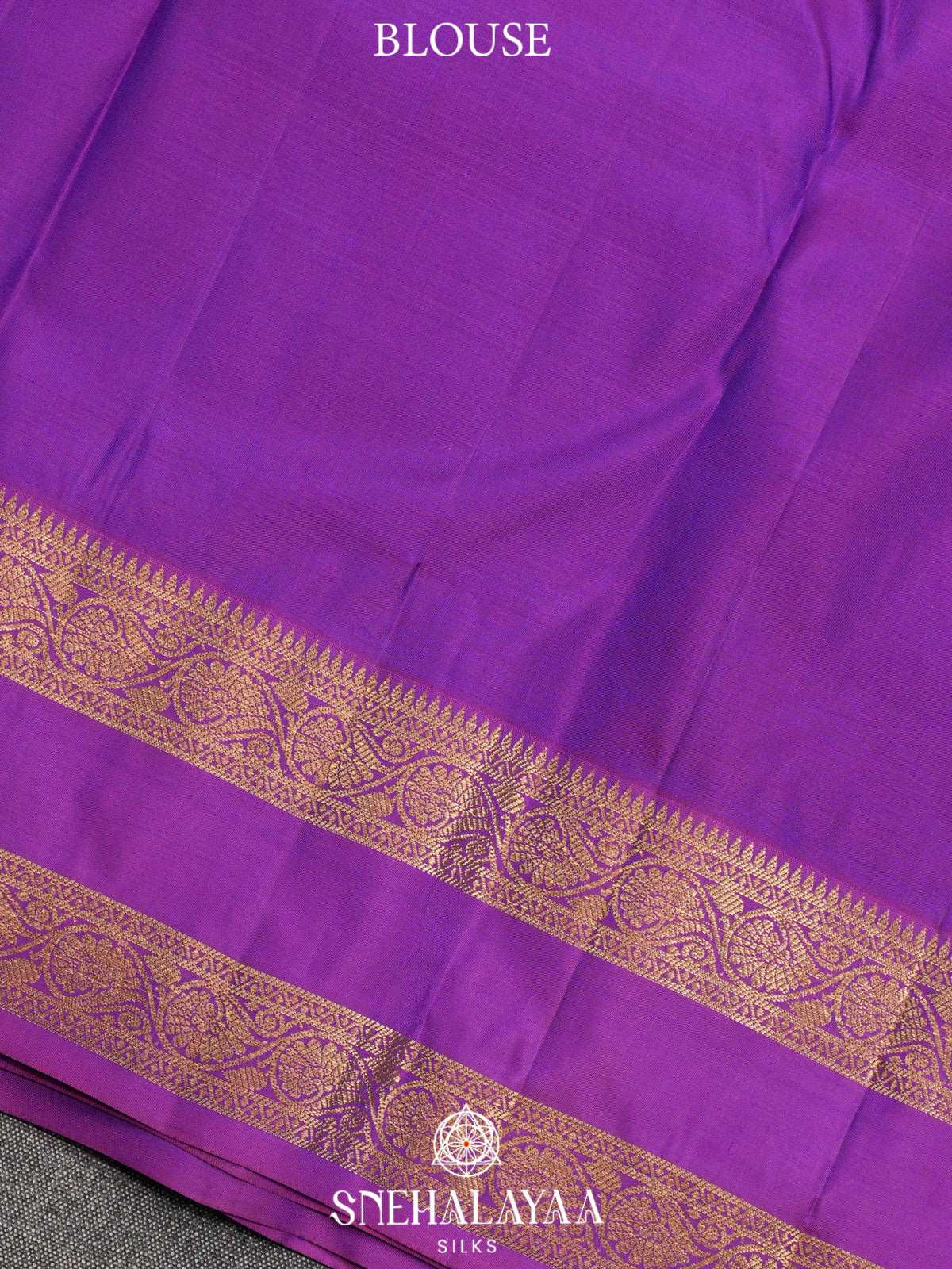 Royal Blue  Kanjivaram Silk Saree