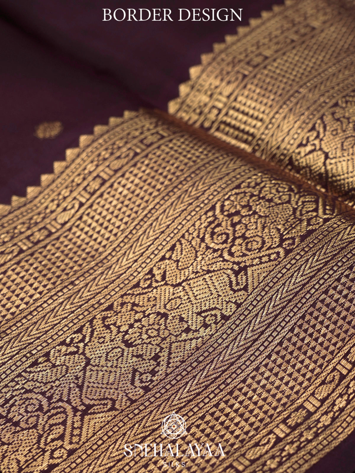 Coffee Brown  Kanjivaram Silk Saree