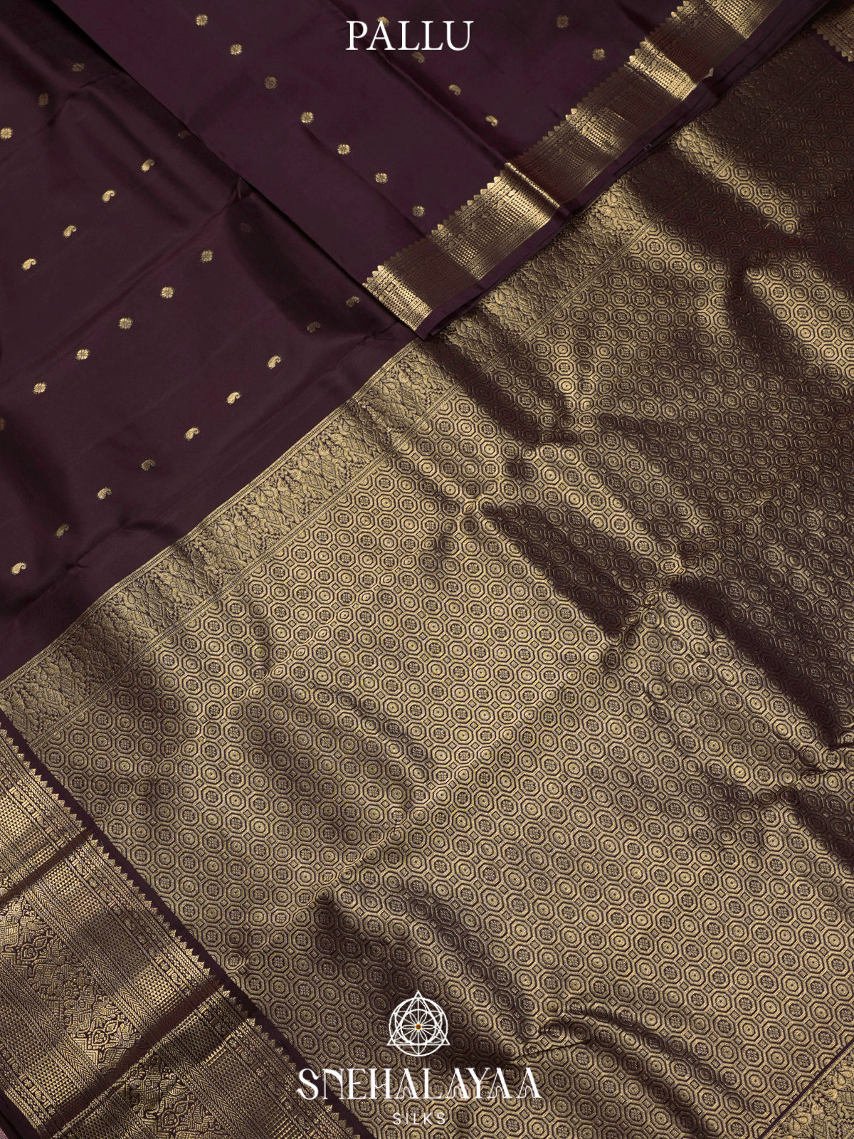 Coffee Brown  Kanjivaram Silk Saree
