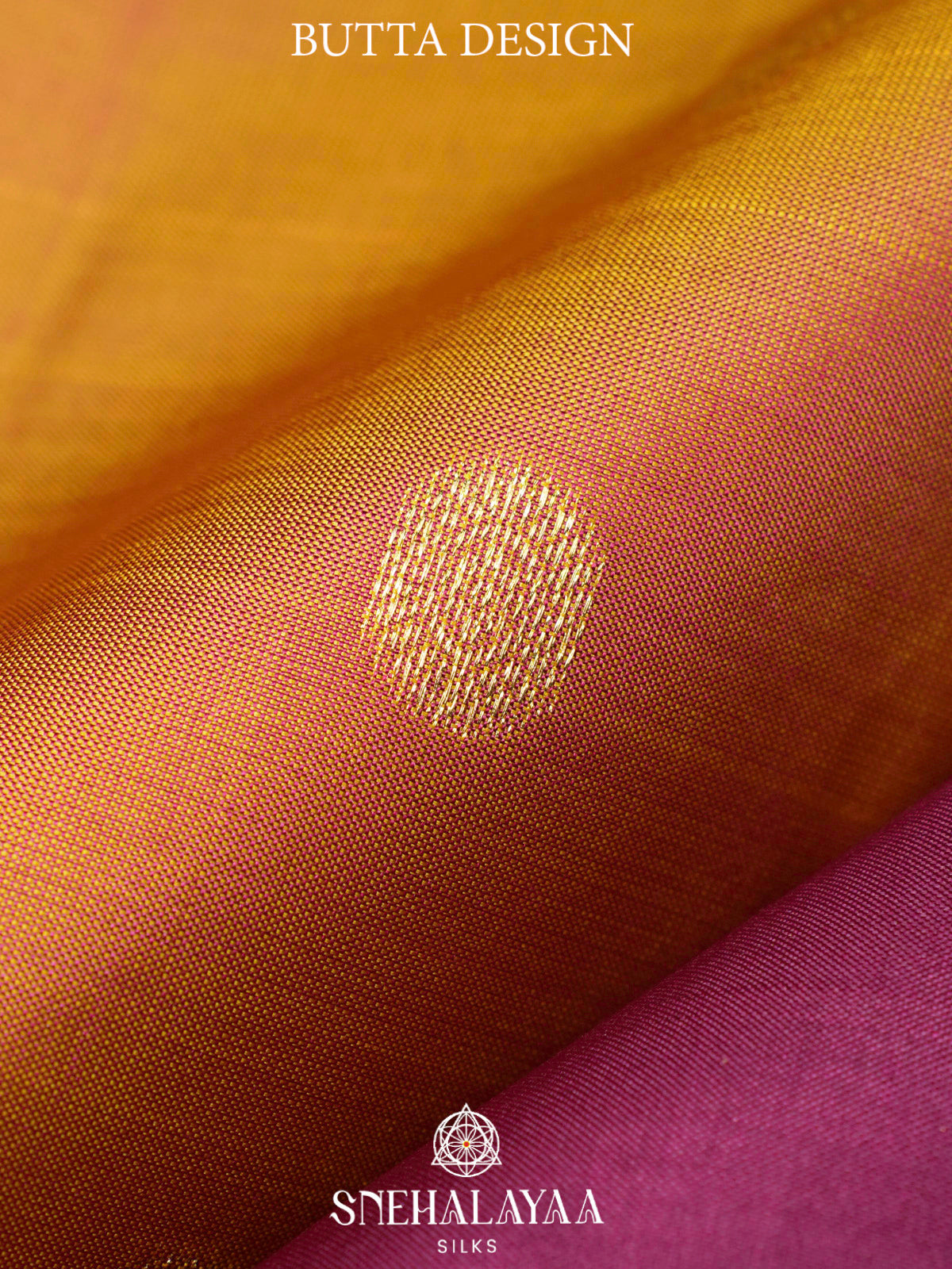 Honey Gold  Kanjivaram Silk Saree