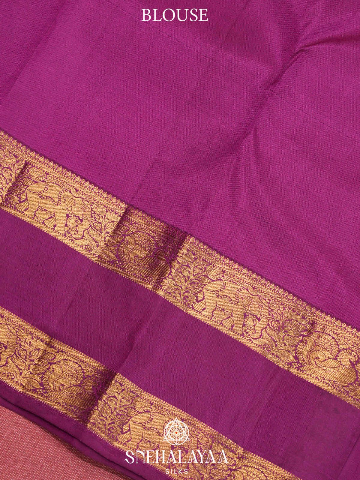 Pink  Kanjivaram Silk Saree