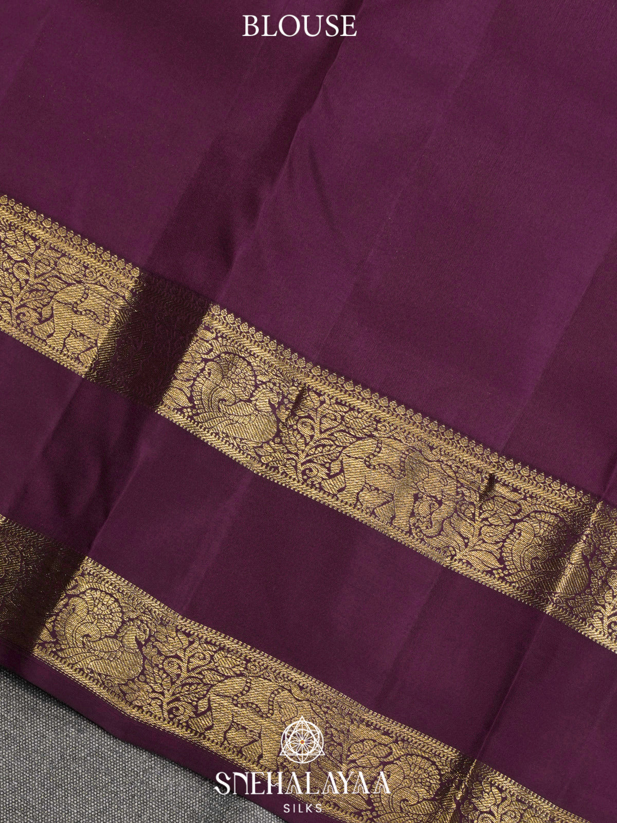 Olive Green  Kanjivaram Silk Saree