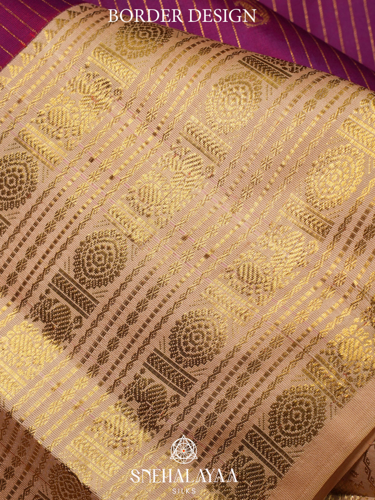 Magenta  Kanjivaram Silk Saree
