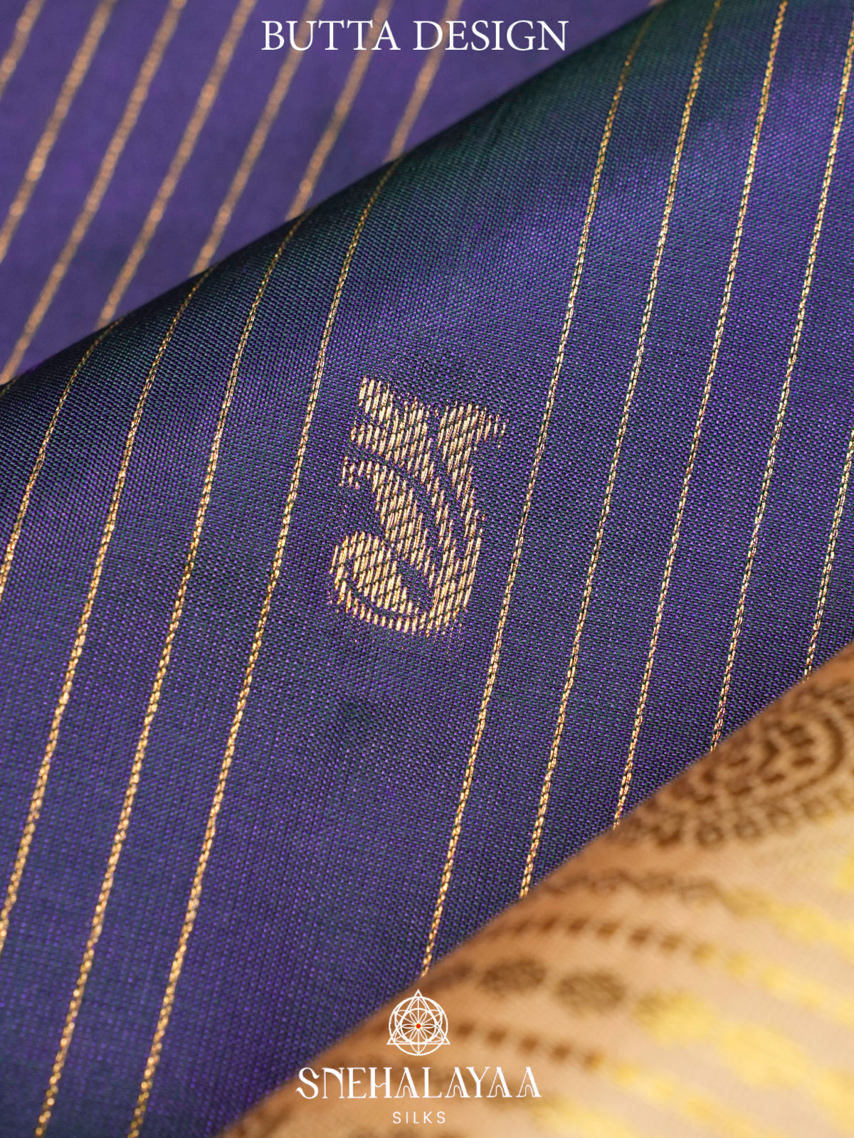 Purple  Kanjivaram Silk Saree
