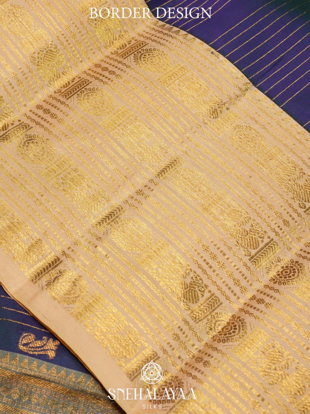 Purple  Kanjivaram Silk Saree