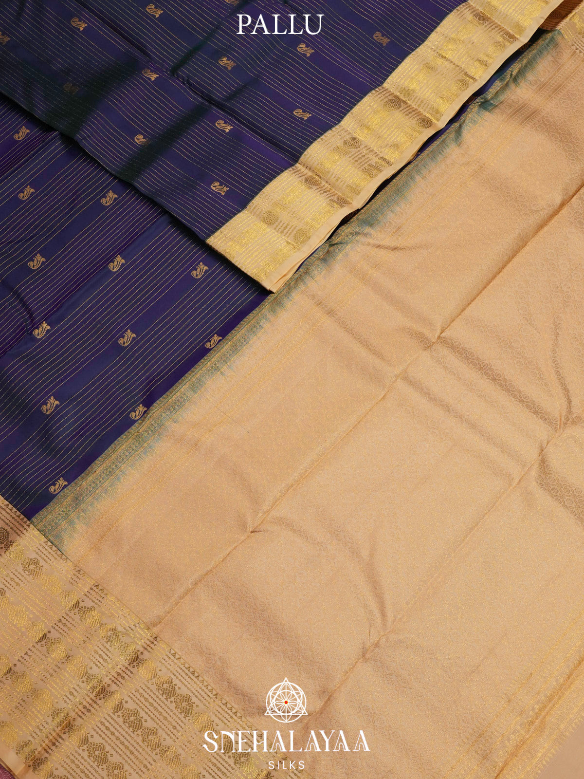 Purple  Kanjivaram Silk Saree