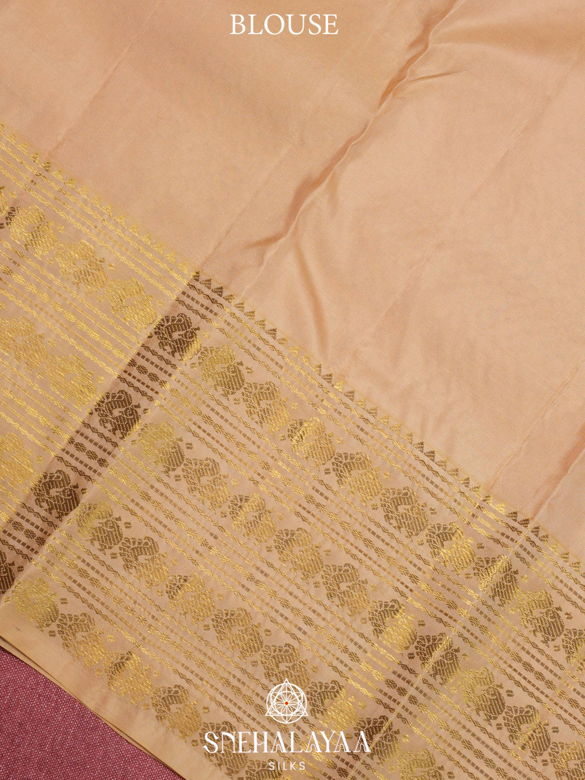 Purple  Kanjivaram Silk Saree
