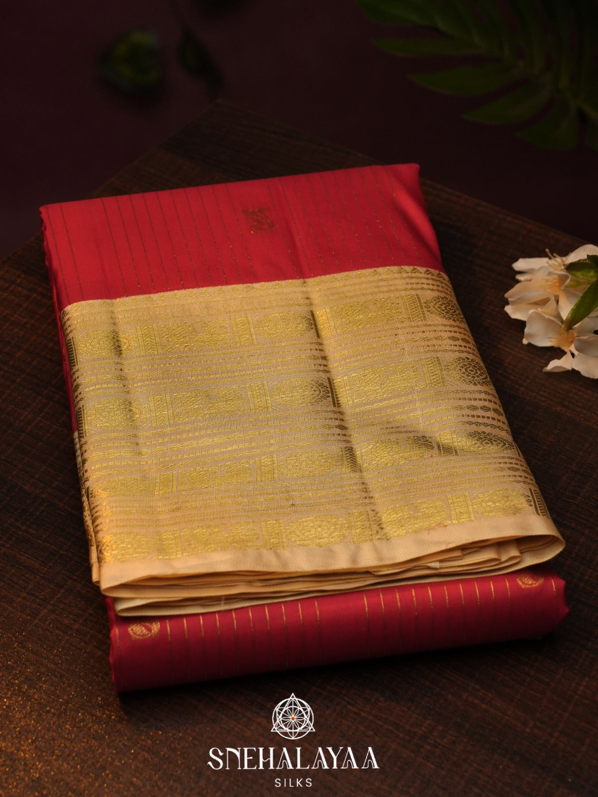 Red Kanjivaram Silk Saree
