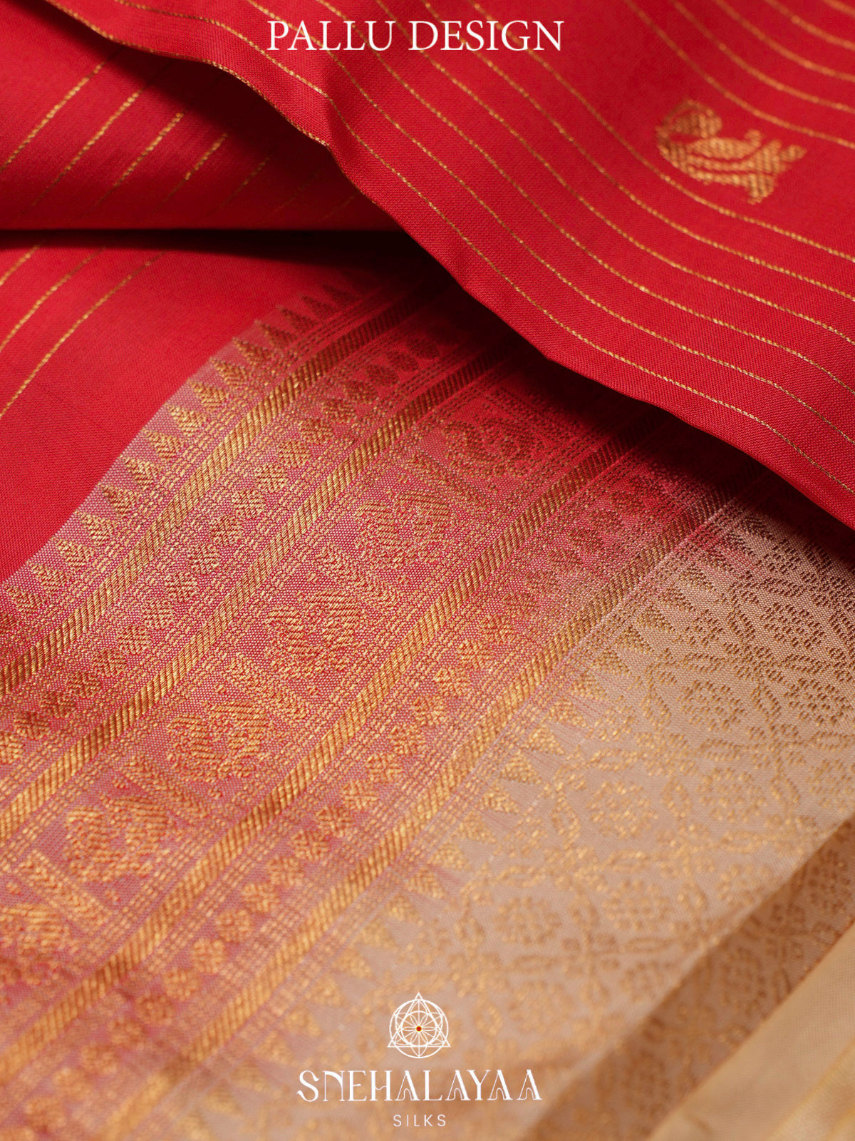 Red Kanjivaram Silk Saree