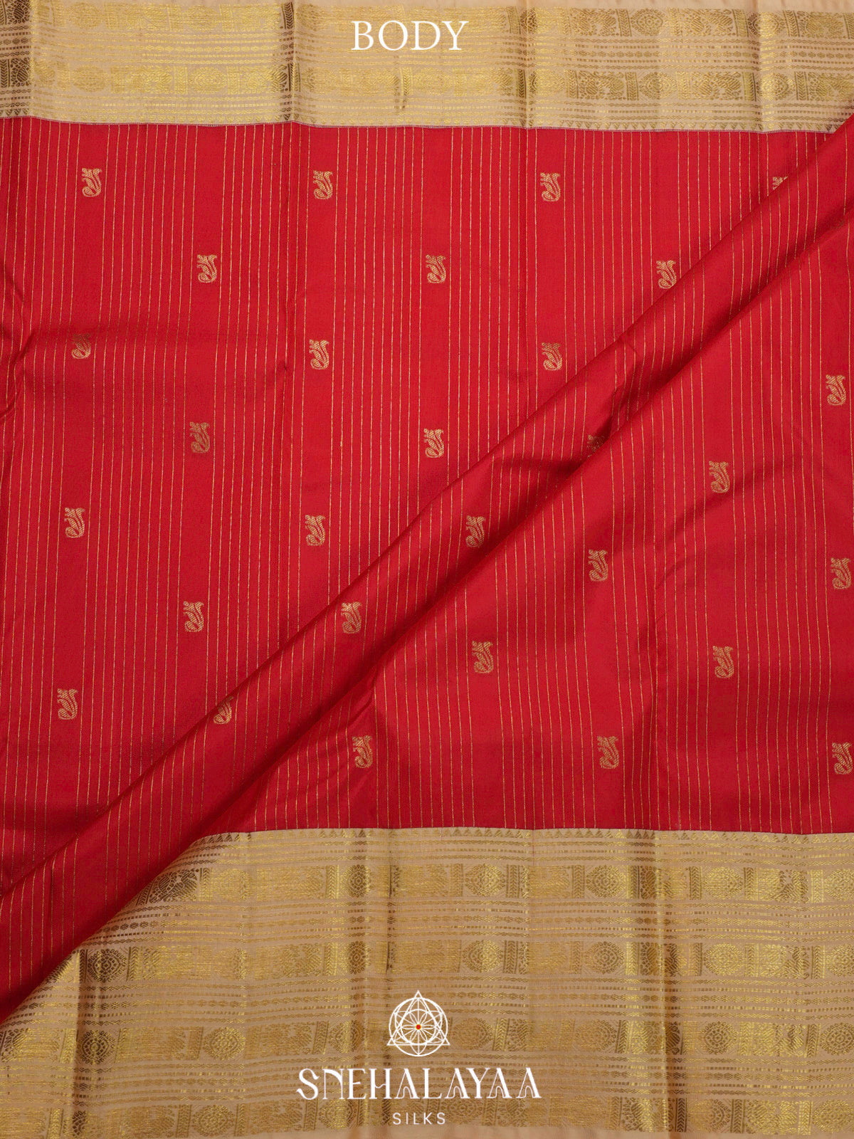 Red Kanjivaram Silk Saree